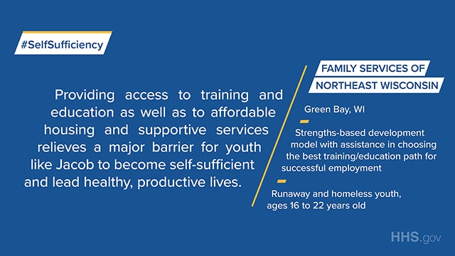 The Family Services of Northeast Wisconsin provides strengths-based development model with assistance in choosing the best training/education path for successful employment