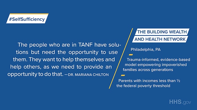 The Building Health and Wealth Network in Philadelphia uses a trauma-informed, evidence-based model empowering impoverished families across generations