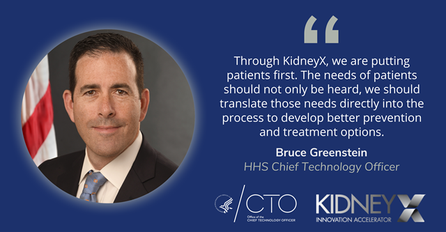 HHS CTO Bruce Greenstein explains the importance of KidneyX