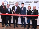 Deputy Secretary Eric Hargan and HHS leaders at the opening of the Health Sector Cybersecurity Coordination Center.