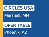 Circles USA and Open Table