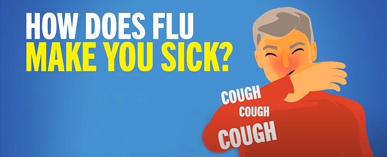 How does flu make you sick?
