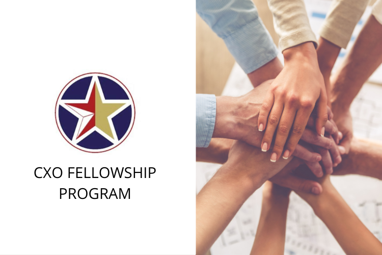 CXO Fellowship Program logo with star.