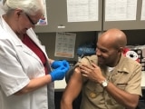 Surgeon General gets his flu shot