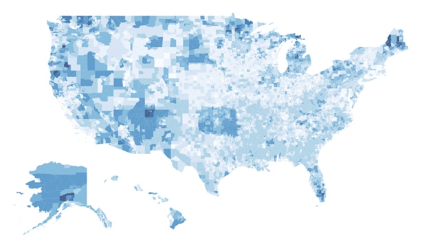 Map of the United States