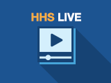 Department of Health and Human Services Livestream logo