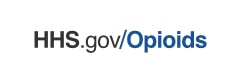 HHS.gov/Opioids logo