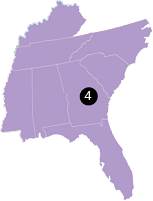 ORO Region 4 map