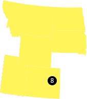 ORO Region 8 map
