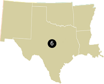 ORO Region 6 map